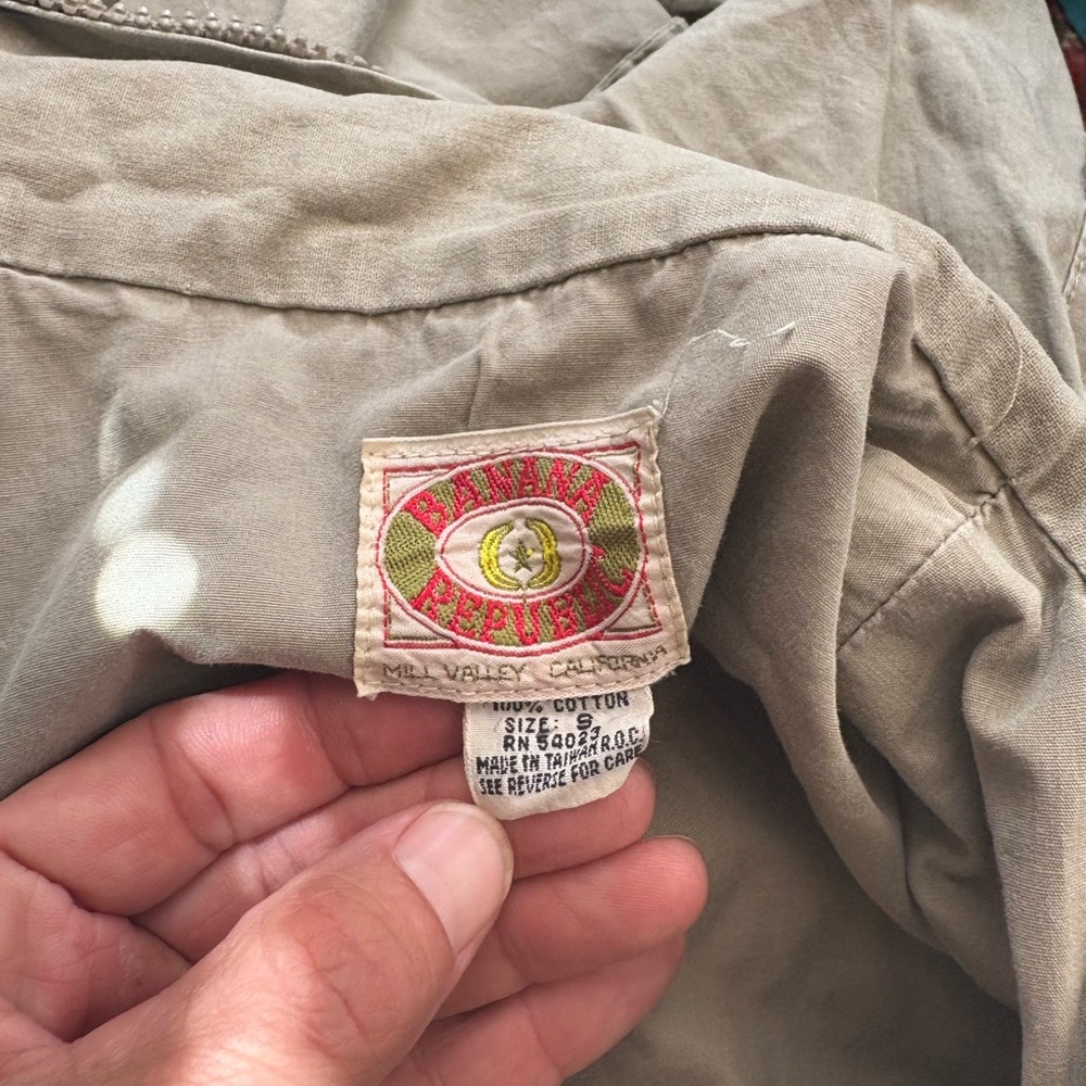 Banana Republic Utility Jacket in Tan